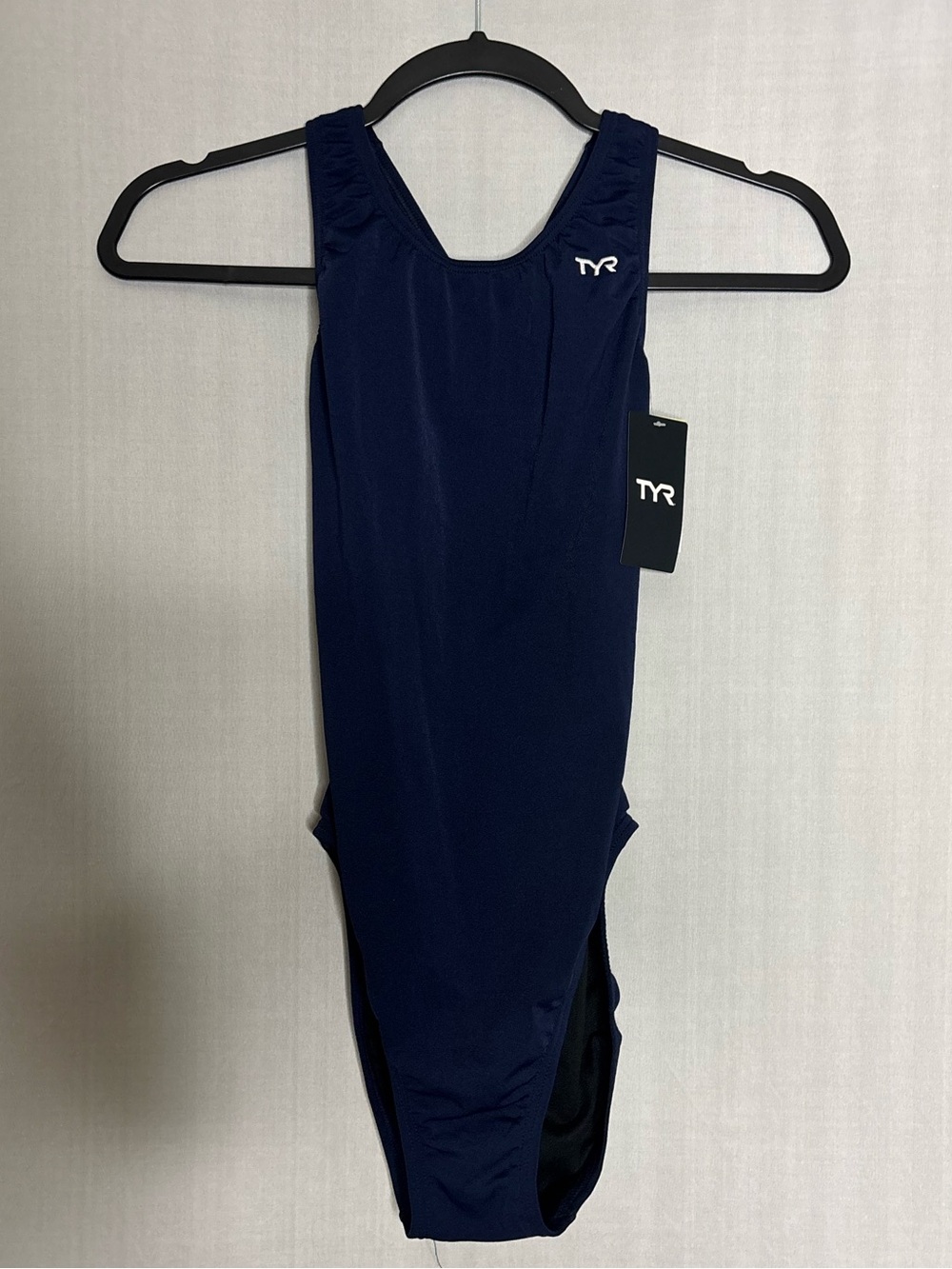 TYR Navy Blue One-Piece Swim Suit